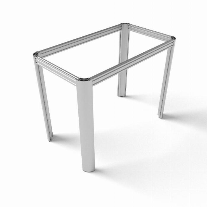 Configurateur de table à bords arrondis