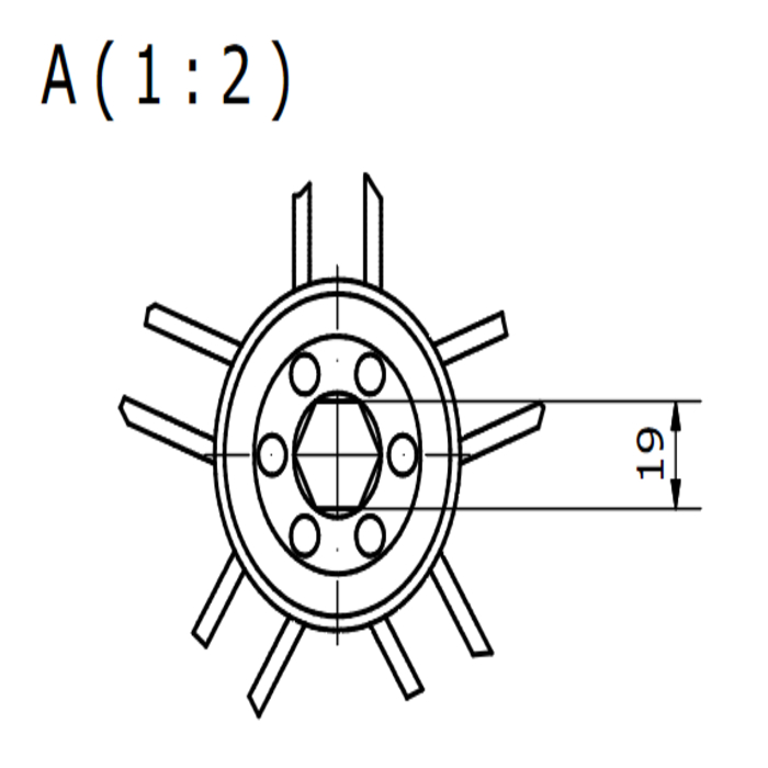 Roue de transport 304,8 mm roue pneumatique avec jante en PVC