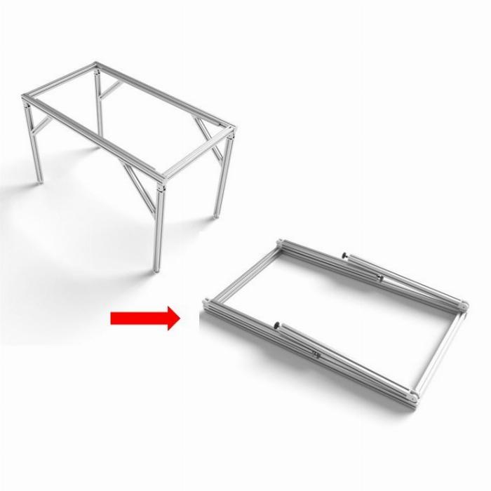 Configurateur de table pliable